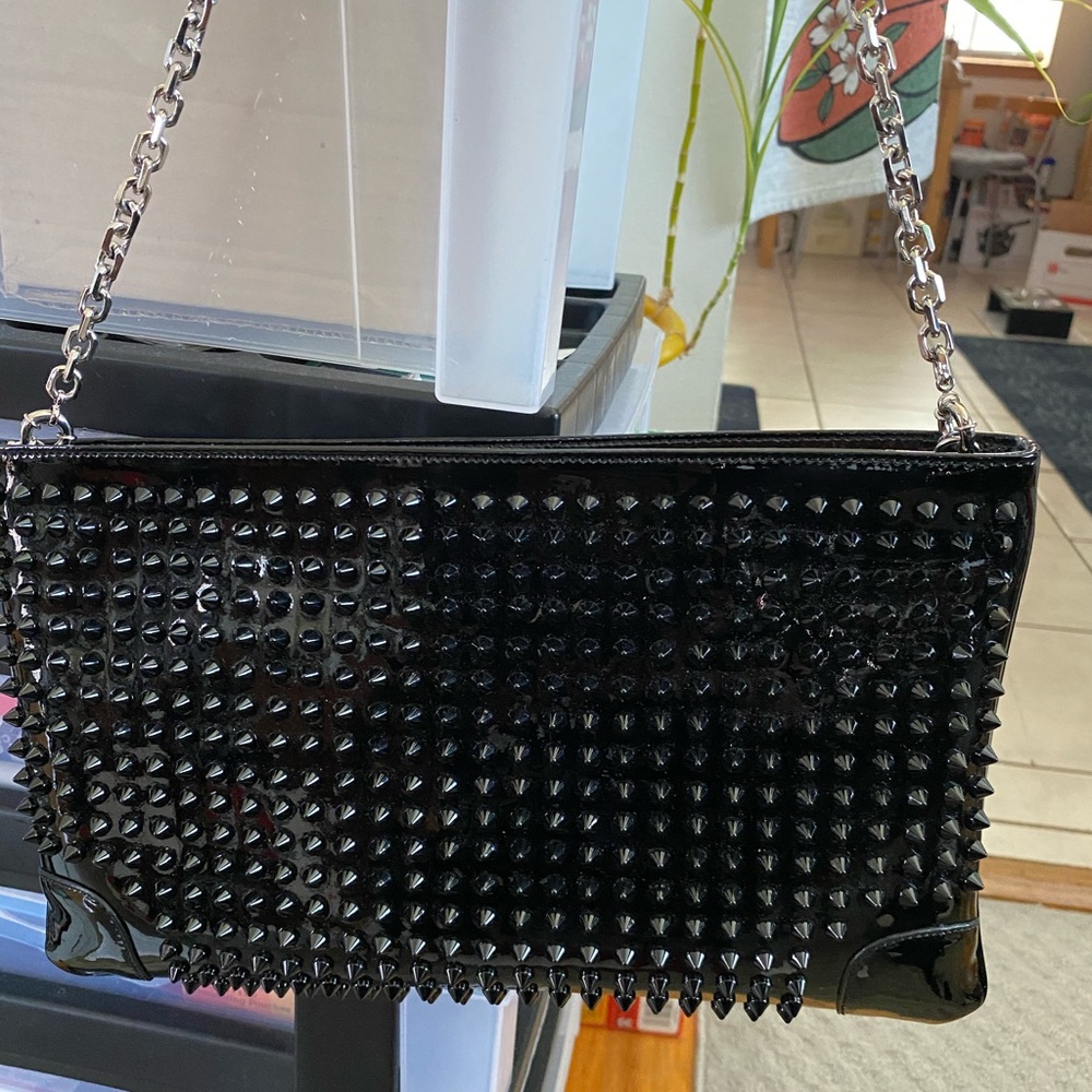 Christian Louboutin Posh Clutch.